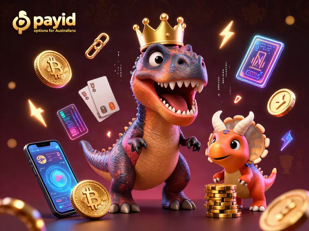 Play at the best payid casino options for Australians featuring unique characters and vibrant elements.